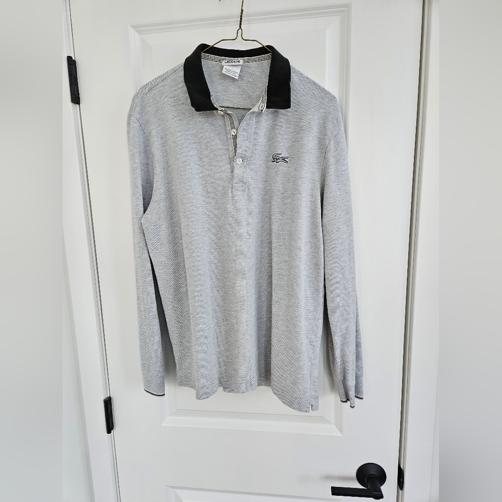 Lacoste long sleeve polo